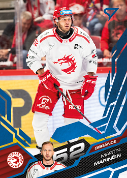 Martin Marincin Trinec Tipsport ELH 2025/26 SportZoo 1. serie Azure Blue #131