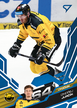 Ondrej Jurcik Litvinov Tipsport ELH 2025/26 SportZoo 1. serie Azure Blue #158