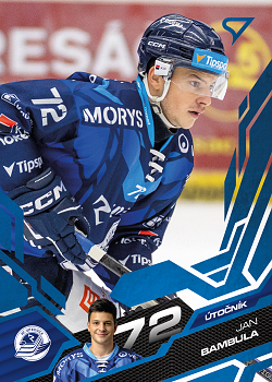 Jan Bambula Vitkovice Tipsport ELH 2025/26 SportZoo 1. serie Azure Blue #207