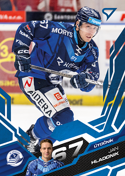 Jan Hladonik Vitkovice Tipsport ELH 2025/26 SportZoo 1. serie Azure Blue #209