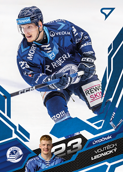 Vojtech Lednicky Vitkovice Tipsport ELH 2025/26 SportZoo 1. serie Azure Blue #212