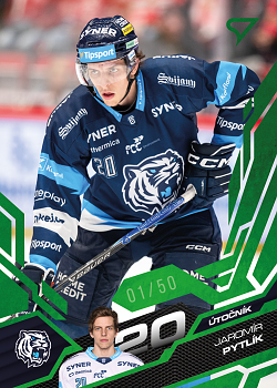 Jaromir Pytlik Liberec Tipsport ELH 2025/26 SportZoo 1. serie Emerald Green /50 #194