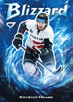 Krystof Hrabik Sparta Tipsport ELH 2025/26 SportZoo 1. serie Blizzard #BL-10