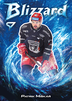 Patrik Miskar Hradec Kralove Tipsport ELH 2025/26 SportZoo 1. serie Blizzard #BL-13