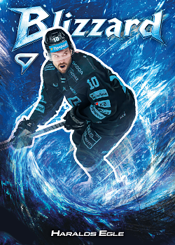 Haralds Egle Karlovy Vary Tipsport ELH 2025/26 SportZoo 1. serie Blizzard #BL-15