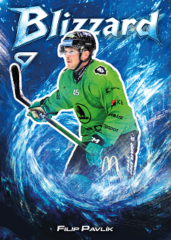 Filip Pavlik Mlada Boleslav Tipsport ELH 2025/26 SportZoo 1. serie Blizzard #BL-21