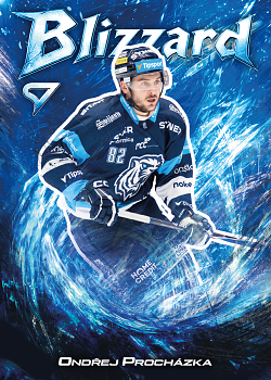 Ondrej Prochazka Liberec Tipsport ELH 2025/26 SportZoo 1. serie Blizzard #BL-35