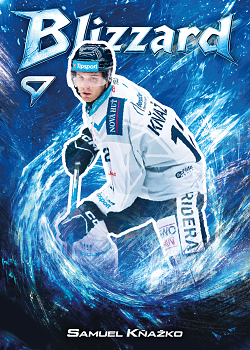 Samuel Knazko Vitkovice Tipsport ELH 2025/26 SportZoo 1. serie Blizzard #BL-37