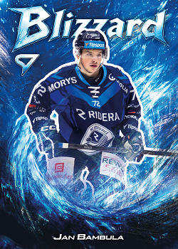 Jan Bambula Vitkovice Tipsport ELH 2025/26 SportZoo 1. serie Blizzard #BL-38