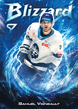 Samuel Vigneault Kladno Tipsport ELH 2025/26 SportZoo 1. serie Blizzard #BL-42