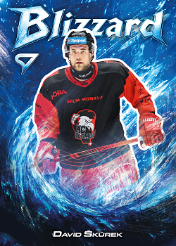 David Skurek Olomouc Tipsport ELH 2025/26 SportZoo 1. serie Blizzard #BL-43