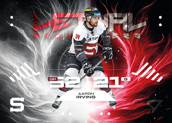 Aaron Irving Sparta Tipsport ELH 2025/26 SportZoo 1. serie Lethal Cannoneers #LC-05