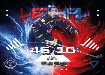 Adam Kubik Ceske Budejovice Tipsport ELH 2025/26 SportZoo 1. serie Lethal Cannoneers #LC-11