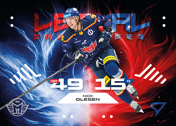 Nick Olesen Ceske Budejovice Tipsport ELH 2025/26 SportZoo 1. serie Lethal Cannoneers #LC-12