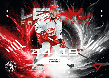 Marko Dano Trinec Tipsport ELH 2025/26 SportZoo 1. serie Lethal Cannoneers #LC-15