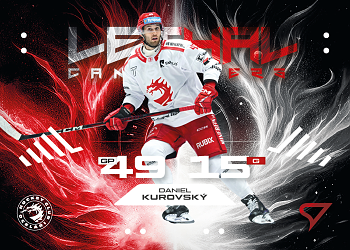 Daniel Kurovsky Trinec Tipsport ELH 2025/26 SportZoo 1. serie Lethal Cannoneers #LC-16
