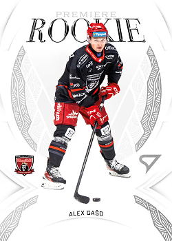 Alex Gaso Hradec Kralove Tipsport ELH 2025/26 SportZoo 1. serie Rookie Premiere #RP-02