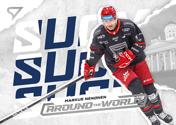 Markus Nenonen Hradec Kralove Tipsport ELH 2025/26 SportZoo 1. serie Around the World #AW-11