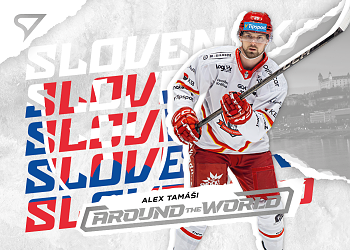Alex Tamasi Hradec Kralove Tipsport ELH 2025/26 SportZoo 1. serie Around the World #AW-13