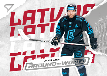 Janis Jaks Karlovy Vary Tipsport ELH 2025/26 SportZoo 1. serie Around the World #AW-14