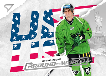 Steve Moses Mlada Boleslav Tipsport ELH 2025/26 SportZoo 1. serie Around the World #AW-22