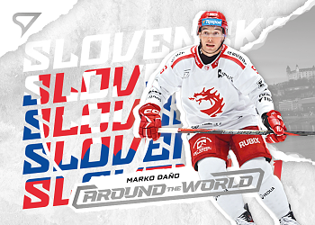 Marko Dano Trinec Tipsport ELH 2025/26 SportZoo 1. serie Around the World #AW-24