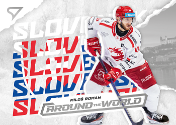 Milos Roman Trinec Tipsport ELH 2025/26 SportZoo 1. serie Around the World #AW-26