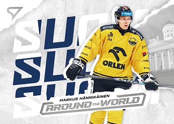 Markus Hannikainen Litvinov Tipsport ELH 2025/26 SportZoo 1. serie Around the World #AW-28