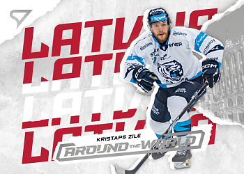 Kristaps Zile Liberec Tipsport ELH 2025/26 SportZoo 1. serie Around the World #AW-35