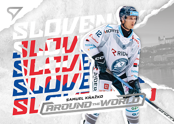 Samuel Knazko Vitkovice Tipsport ELH 2025/26 SportZoo 1. serie Around the World #AW-38