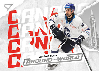 Jeremie Blain Kladno Tipsport ELH 2025/26 SportZoo 1. serie Around the World #AW-40