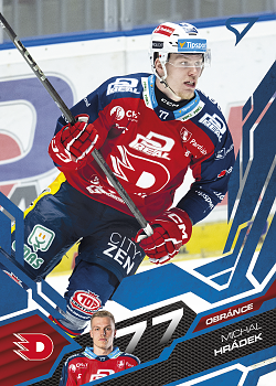Michal Hradek Pardubice Tipsport ELH 2025/26 SportZoo Play Off Azure Blue #365