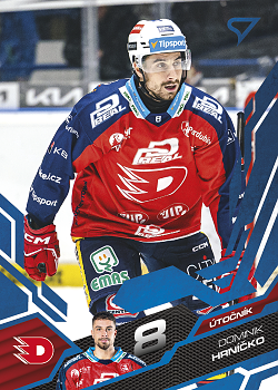 Dominik Hrnicko Pardubice Tipsport ELH 2025/26 SportZoo Play Off Azure Blue #367