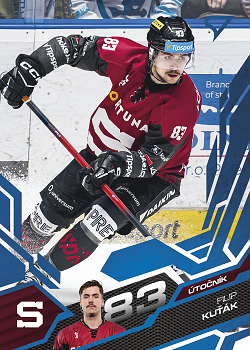 Filip Kutak Sparta Tipsport ELH 2025/26 SportZoo Play Off Azure Blue #376