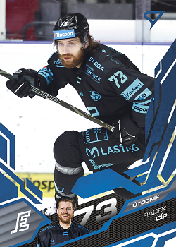 Radek Cip Karlovy Vary Tipsport ELH 2025/26 SportZoo Play Off Azure Blue #385