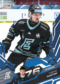 Tobias Pastor Karlovy Vary Tipsport ELH 2025/26 SportZoo Play Off Azure Blue #386