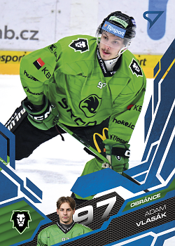 Adam Vlasak Mlada Boleslav Tipsport ELH 2025/26 SportZoo Play Off Azure Blue #391