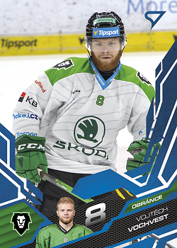 Vojtech Vochvest Mlada Boleslav Tipsport ELH 2025/26 SportZoo Play Off Azure Blue #392
