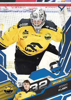 Adam Kubik Litvinov Tipsport ELH 2025/26 SportZoo Play Off Azure Blue #399