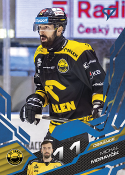 Michal Moravcik Litvinov Tipsport ELH 2025/26 SportZoo Play Off Azure Blue #400