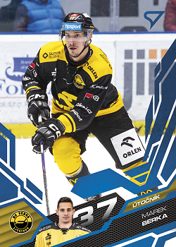 Marek Berka Litvinov Tipsport ELH 2025/26 SportZoo Play Off Azure Blue #402