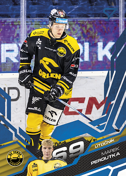 Marek Peroutka Litvinov Tipsport ELH 2025/26 SportZoo Play Off Azure Blue #404