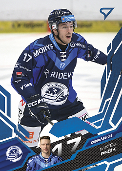 Matej Prcik Vitkovice Tipsport ELH 2025/26 SportZoo Play Off Azure Blue #413