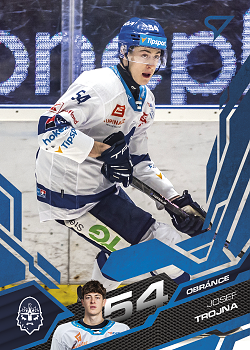 Josef Trojna Kladno Tipsport ELH 2025/26 SportZoo Play Off Azure Blue #419