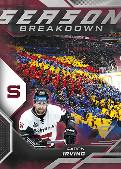 Aaron Irving Sparta Tipsport ELH 2025/26 SportZoo Play Off Season Breakdown #SB-07
