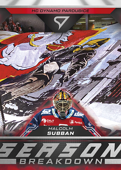 Malcolm Subban Pardubice Tipsport ELH 2025/26 SportZoo Play Off Season Breakdown #SB-05