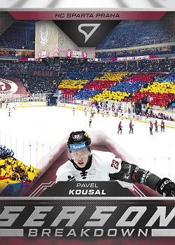 Pavel Kousal Sparta Tipsport ELH 2025/26 SportZoo Play Off Season Breakdown #SB-08