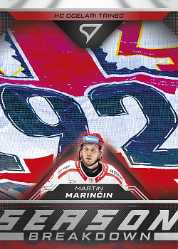 Martin Marincin Trinec Tipsport ELH 2025/26 SportZoo Play Off Season Breakdown #SB-23