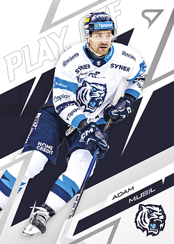 Adam Musil Liberec Tipsport ELH 2025/26 SportZoo Play Off Play Off Base #53
