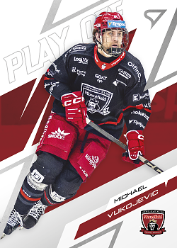 Michael Vukojevic Hradec Kralove Tipsport ELH 2025/26 SportZoo Play Off Play Off Base #21